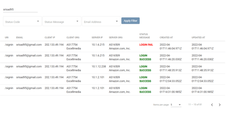 Angular Material Table With Search Using Node JS API (Learn it in 28 Steps includes Filter)
